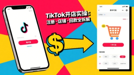TikTok从开店到投流的进阶课，从基础实操到高阶技巧一网打尽-77so