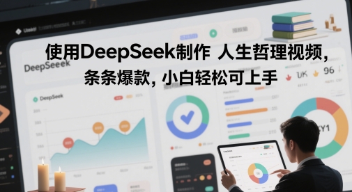 使用DeepSeek制作人生哲理视频，条条爆款，小白轻松可上手-77so