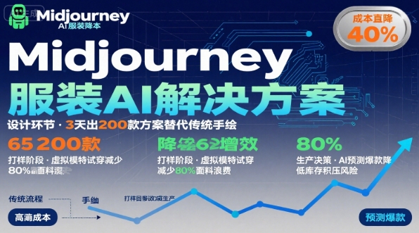 AI在服装领域的运用，使用midjourney做服装辅助企业降低成本-77so