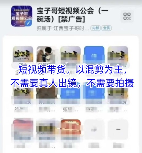 宝子哥头部团队短视频带货,以混剪为主,不需要真人出镜,不需要拍摄【更新9月】 宝子哥头部团队短视频带货,以混剪为主,不需要真人出镜,不需要拍摄【更新9月】